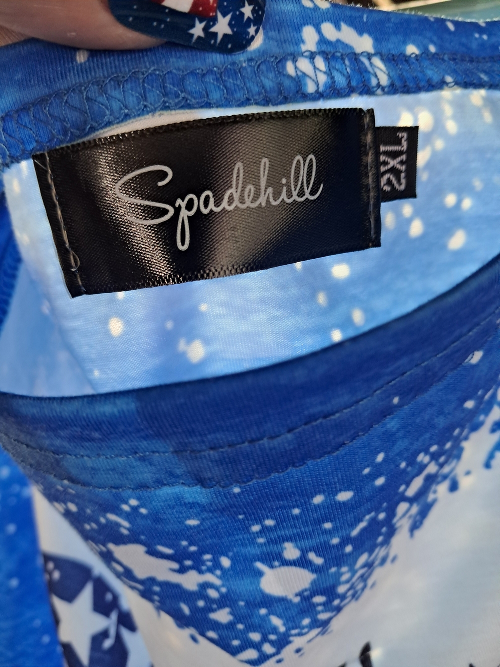 Spadehill Women's Blue Short Sleeve Tee